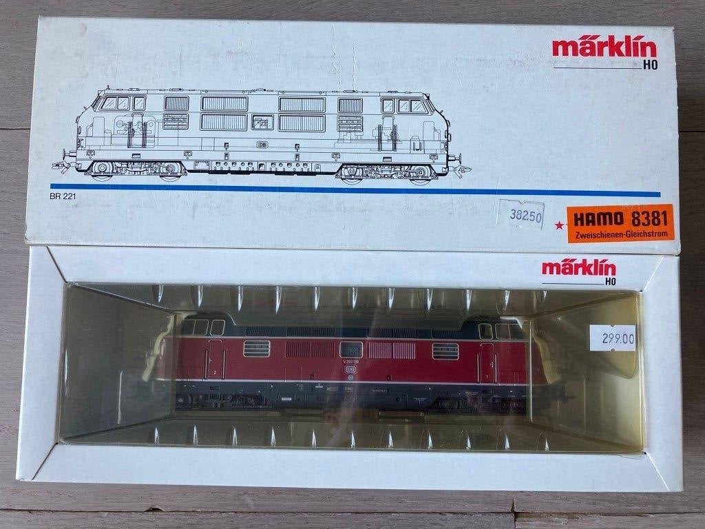 Marklin 8381 ho Hamo locomotief nieuwstaat, Hobby en Vrije tijd, Wisselstroom, Locomotief, Verzenden, Nieuw