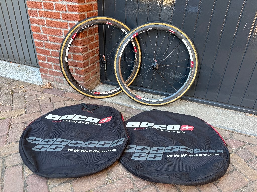 Edco Oseous Carbon Wielset (velgrem), Zo goed als nieuw, Edco, Racefiets, Carbon