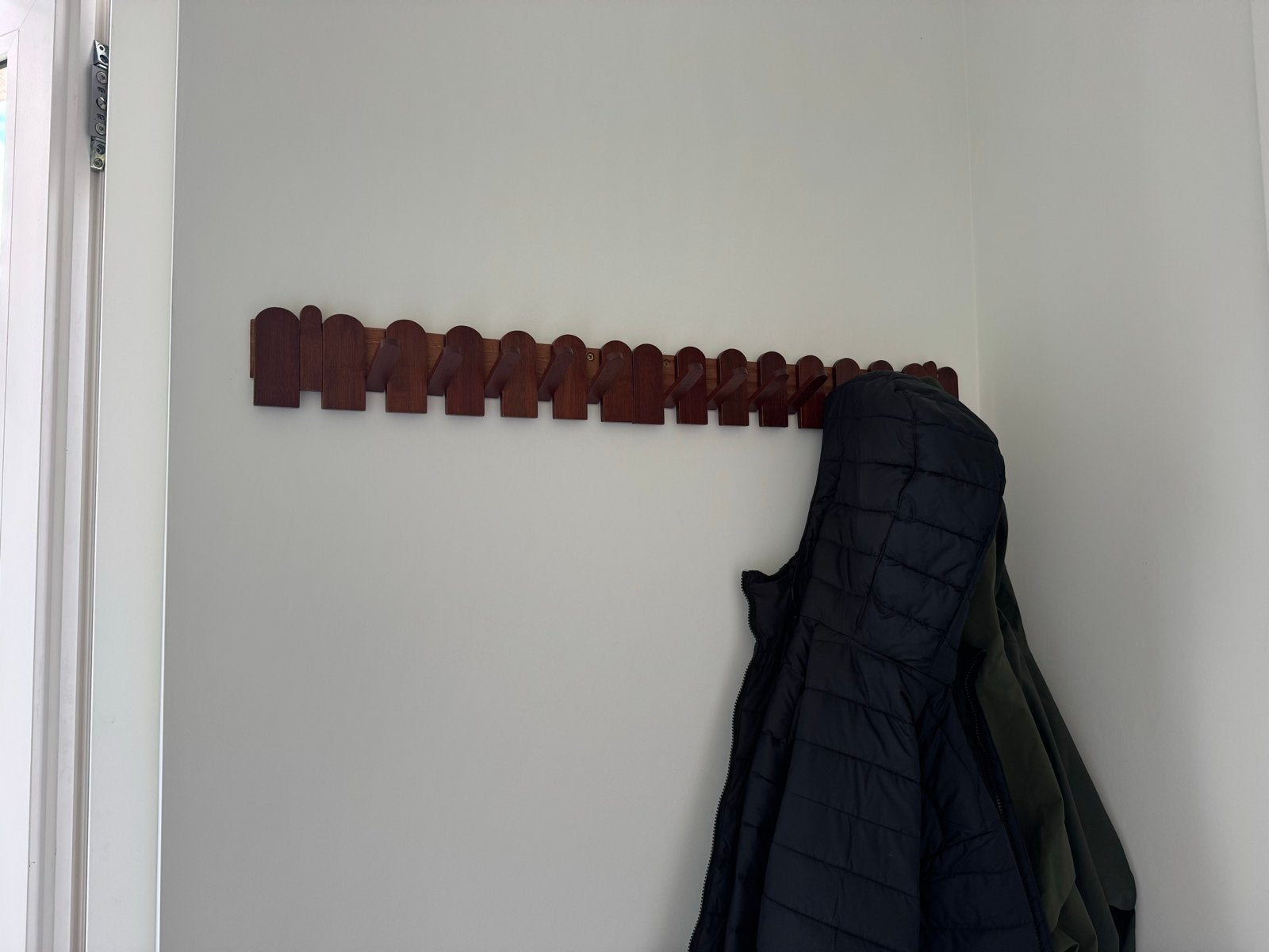 2 Piano kapstokken - 40 cm en 50 cm, Gebruikt, Minder dan 100 cm, Hout, Ophalen