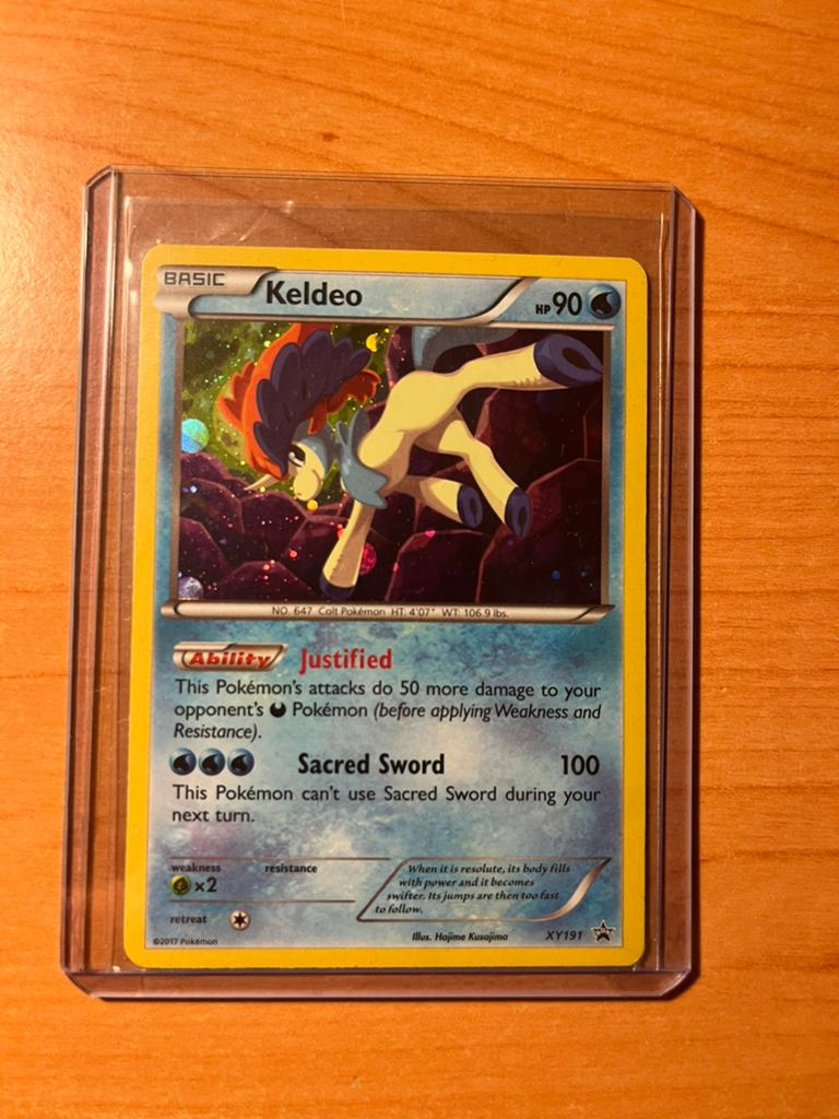 Keldeo XY191 - Promo, Ophalen of Verzenden, Zo goed als nieuw