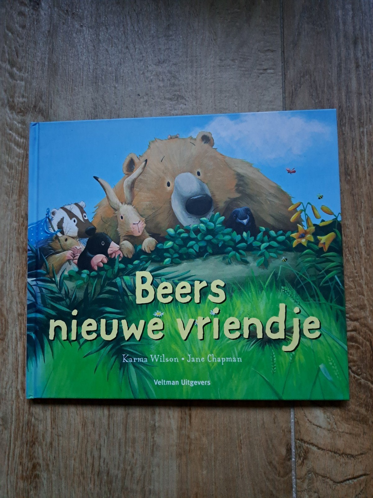 Beers nieuwe vriendje - Karma Wilson & Jane Chapman, Boeken, Ophalen of Verzenden, Zo goed als nieuw, Karma Wilson & Jane Chapman
