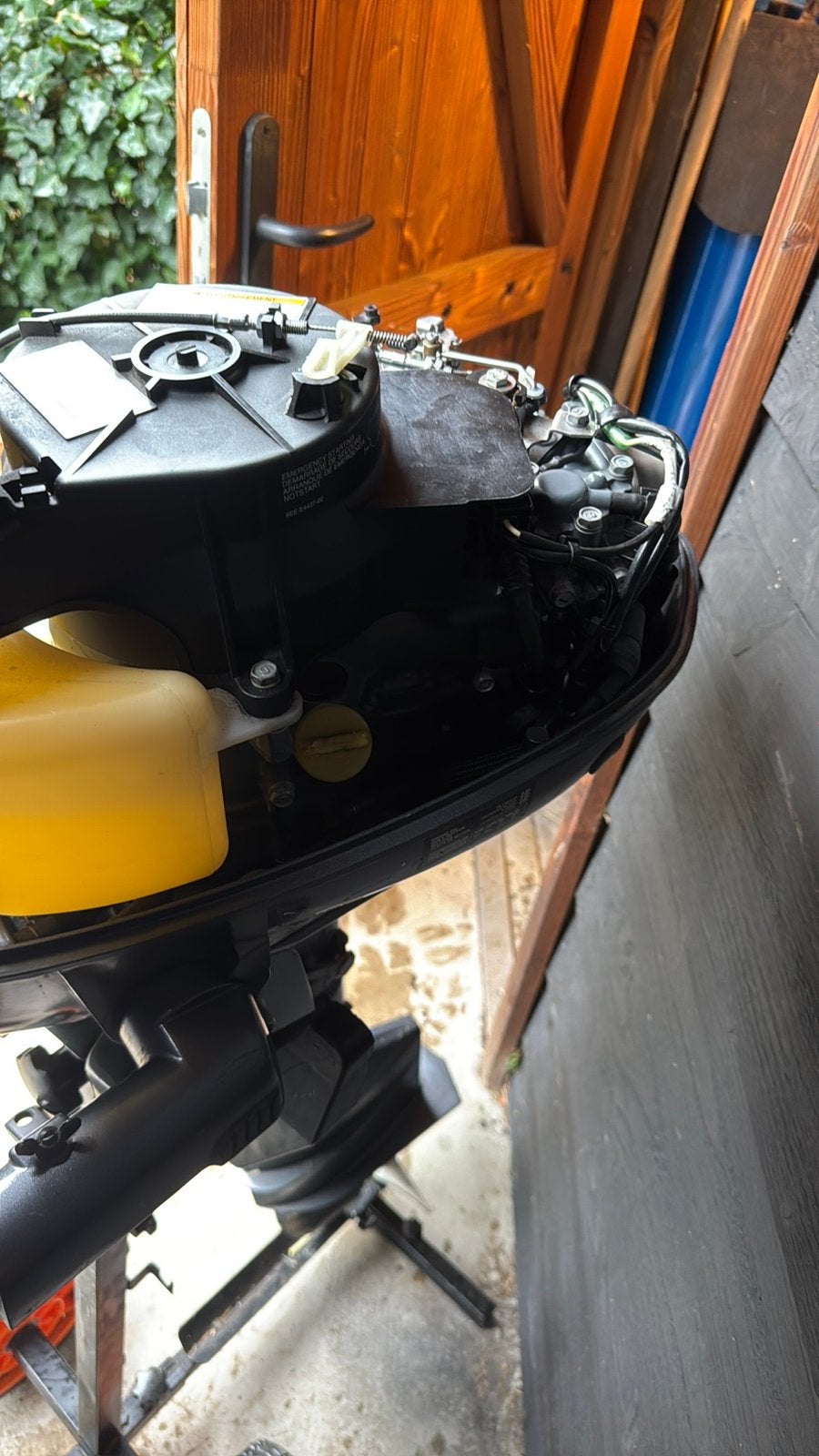 4 pk 4takt lichte opknapper, Motoren, Ophalen