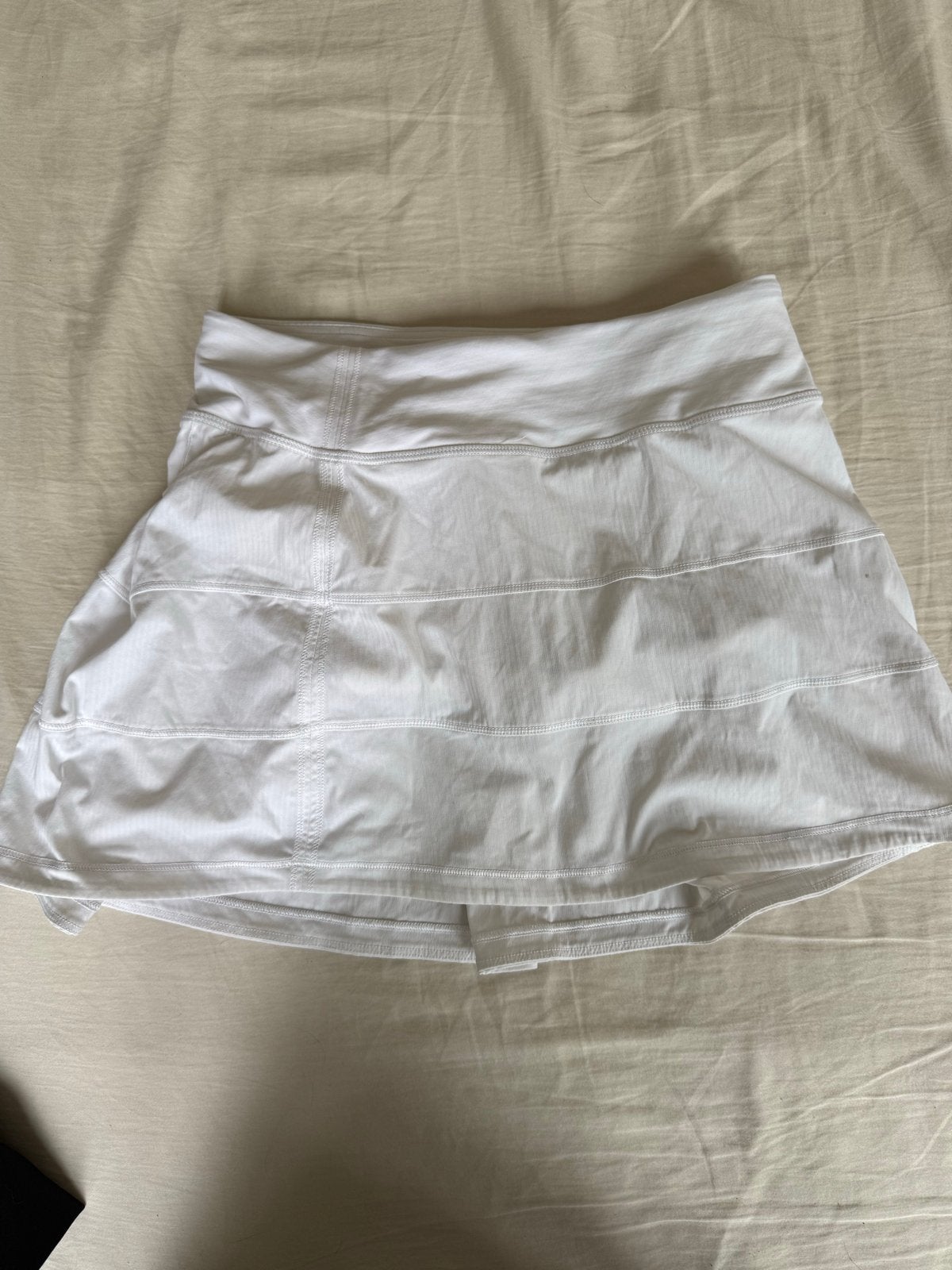 Lululemon Pace Rival Tennisrokje / Skirt - Wit (Maat 2 / XS), Ophalen, Wit, Zo goed als nieuw, Maat 36 (S)