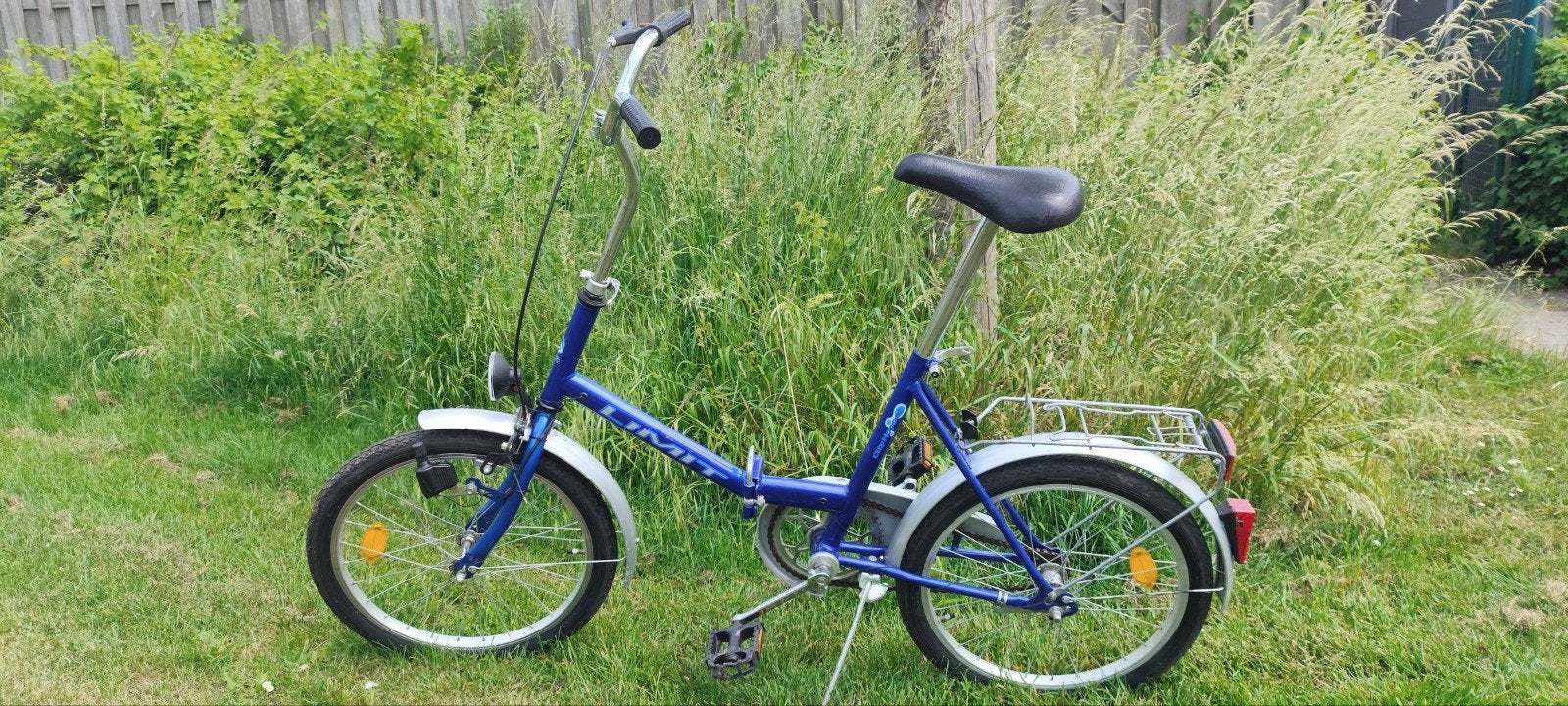 Limit vouwfiets - Compact en handig voor onderweg, Terugtraprem, Gebruikt, 18 tot 20 inch, Deels opvouwbaar