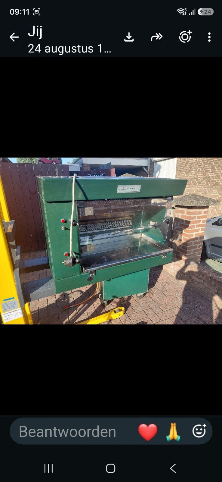 barbecue/ kippengrill, Ophalen of Verzenden