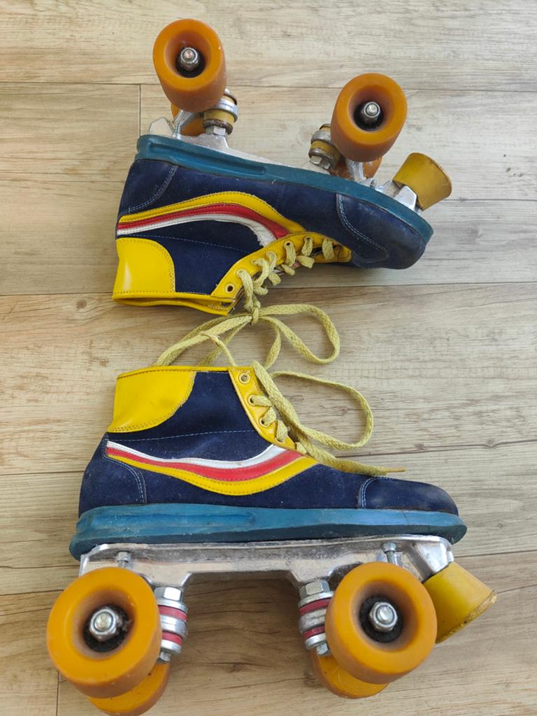 Retro rolschaatsen maat 38 - Vintage look, Ophalen of Verzenden, Gebruikt, Overige merken