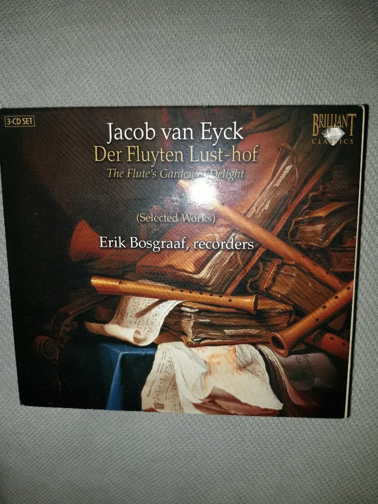 Jacob van Eyck, Der Fluyten Lust- hof, Boxset, Digipak, Ophalen of Verzenden, Zo goed als nieuw