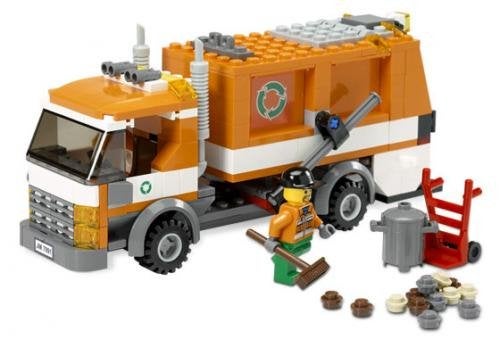 LEGO City Vuilniswagen 7991, Niet ingevuld, Niet ingevuld, Niet ingevuld