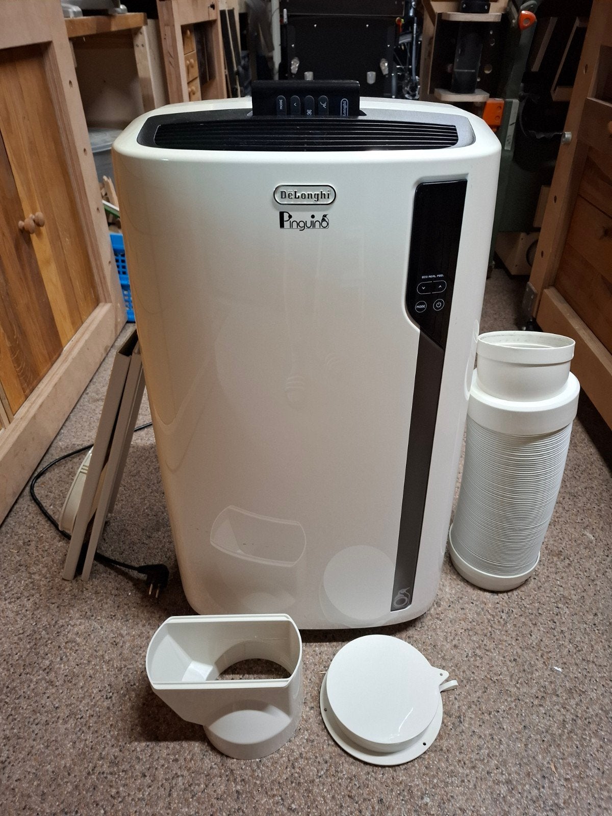 DeLonghi Mobiele Airco 2.7kW PAC EL98, Witgoed en Apparatuur, Ophalen, Minder dan 60 m³, 3 snelheden of meer, Zo goed als nieuw