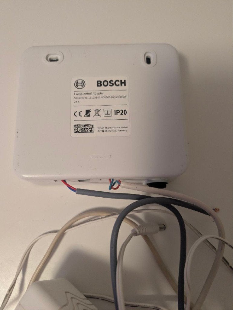 Bosch EasyControl Adapter V2.3 incl. voeding – OpenTherm, Ophalen of Verzenden, Slimme thermostaat, Gebruikt