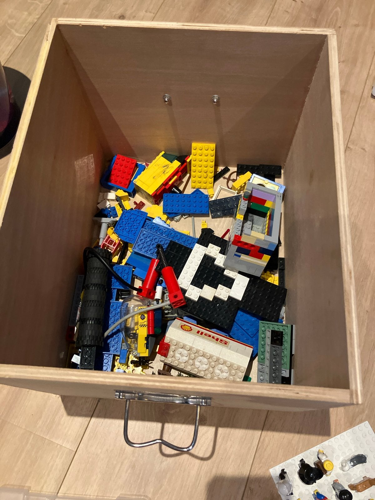 Grote partij LEGO met minifiguren en instructies, Ophalen, Gebruikt, Lego, Losse stenen