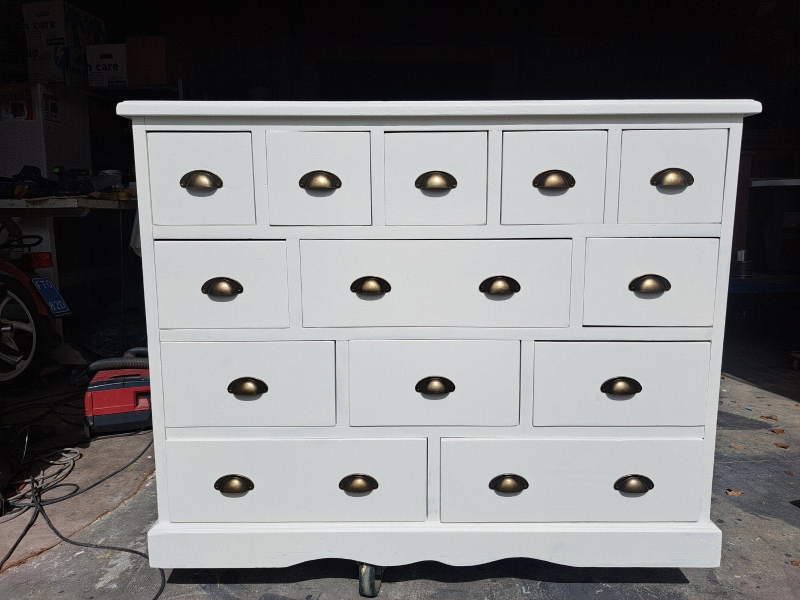 witte grenen ladekast, RoDeKo Volendam, R.kooij65@gmail.com, Gebruikt, 100 tot 150 cm