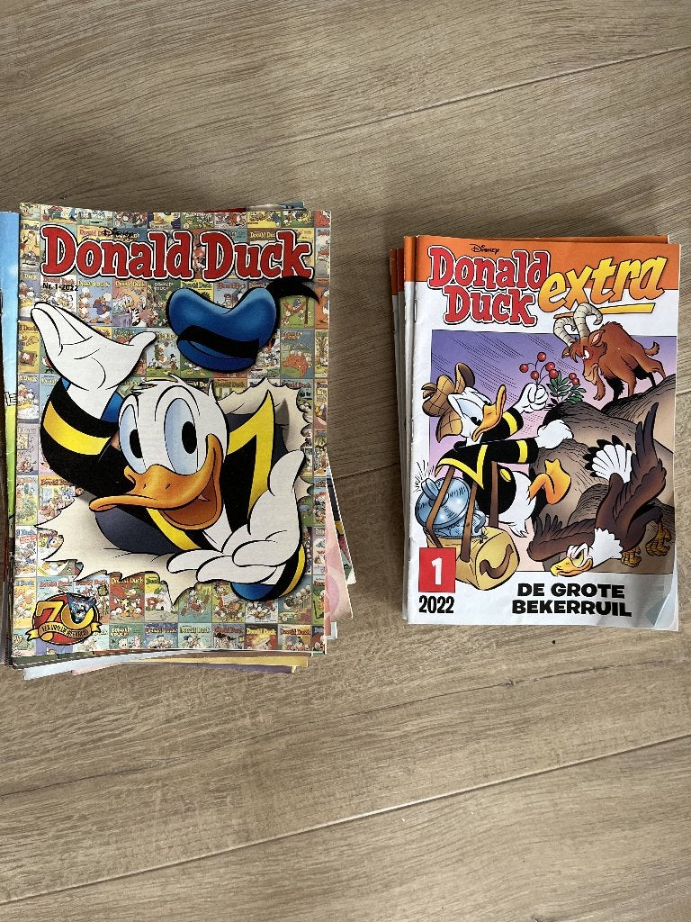 Donald Duck (meerdere jaargangen), Boeken, Meerdere stripboeken, Ophalen, Gelezen