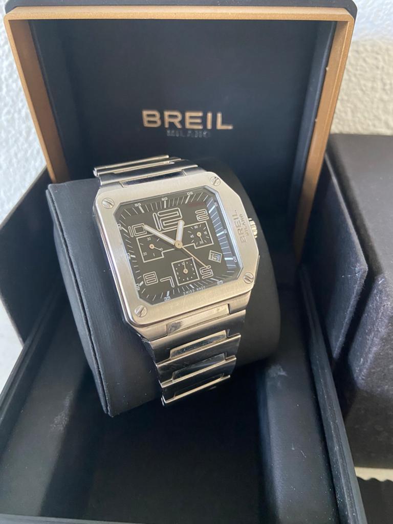 Breil Milano Chronograph Swiss Made, Ophalen of Verzenden, Zo goed als nieuw, Jongen of Meisje