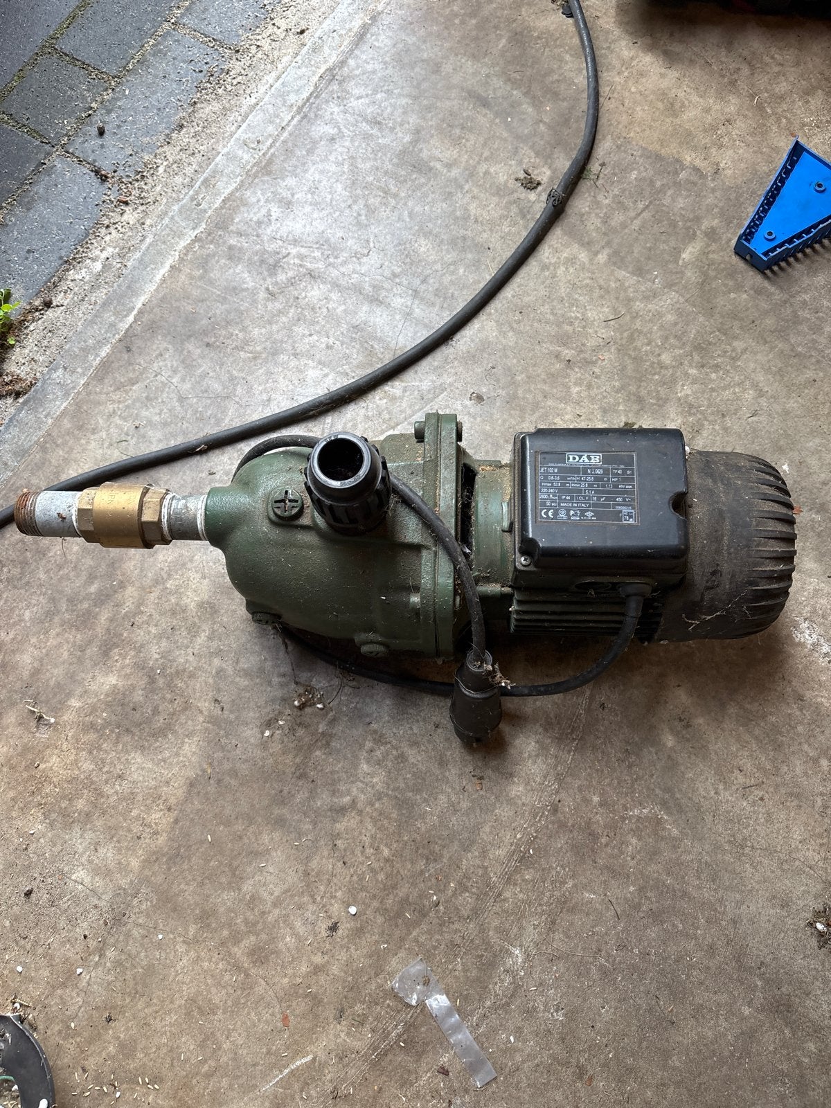 DAB JET 102 M Hydrofoorpomp - Gebruikt, Ophalen of Verzenden, Gebruikt, Elektrisch, Hydrofoorpomp