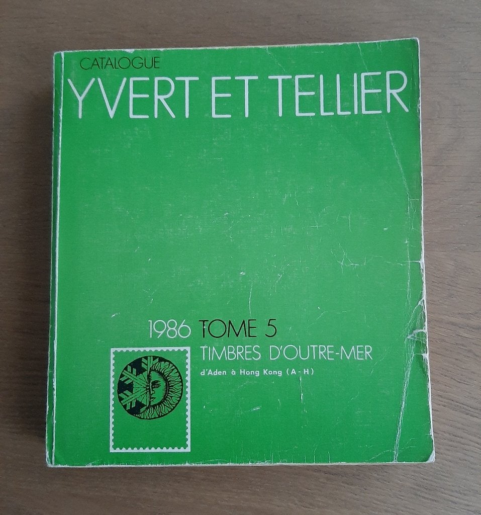 Postzegelcatalogus Yvert Et Tellier Tome 5 uit 1986 A - H, Ophalen, Catalogus