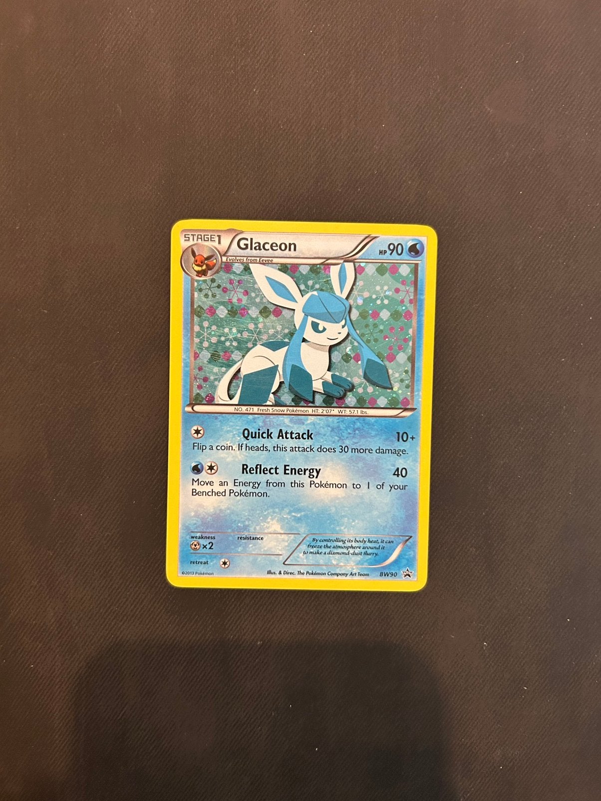 Glaceon BW90, Ophalen of Verzenden, Nieuw, Losse kaart, Foil