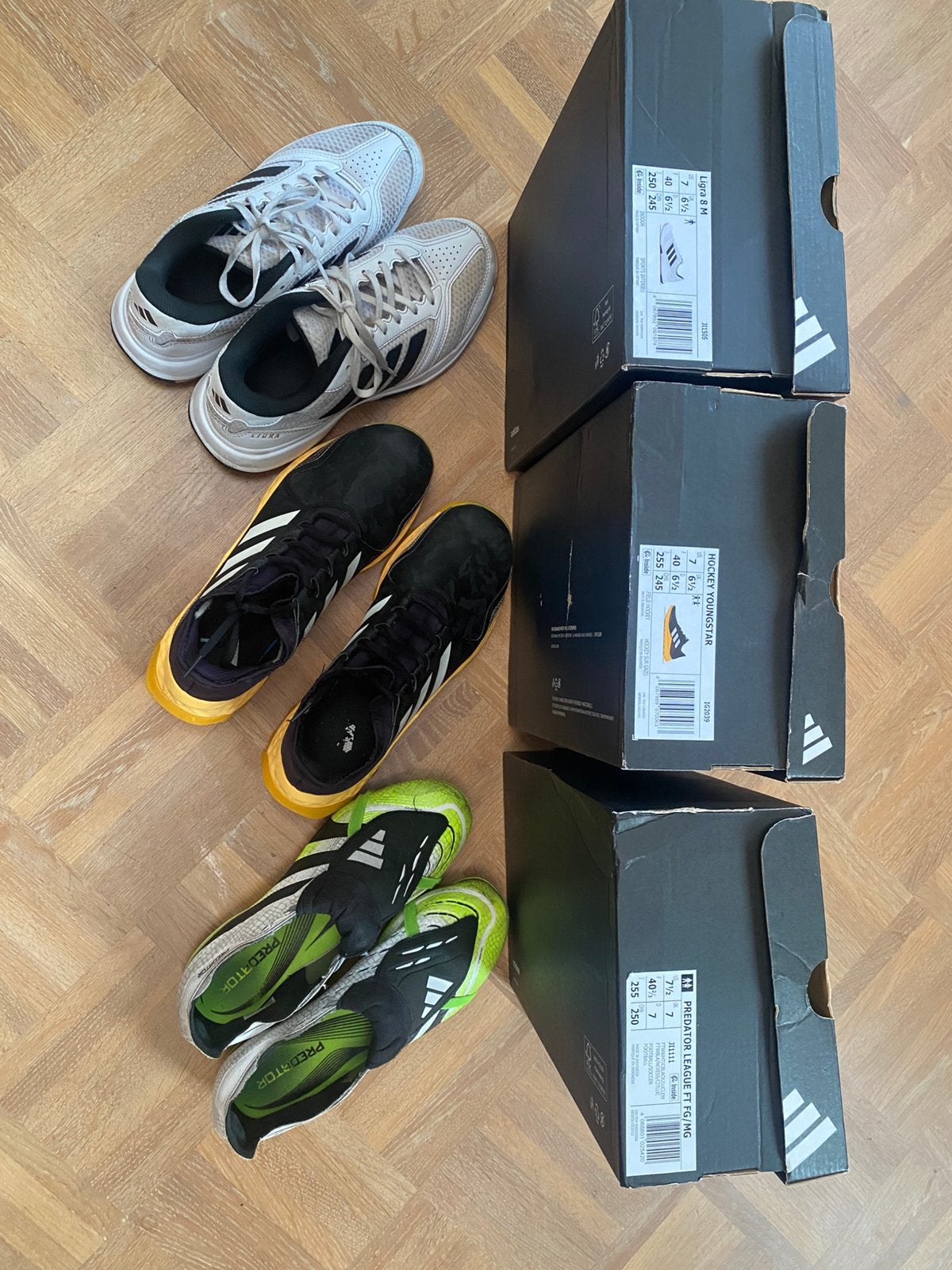 Voetbal en hockey schoenen maat 40, Ophalen of Verzenden, Zo goed als nieuw