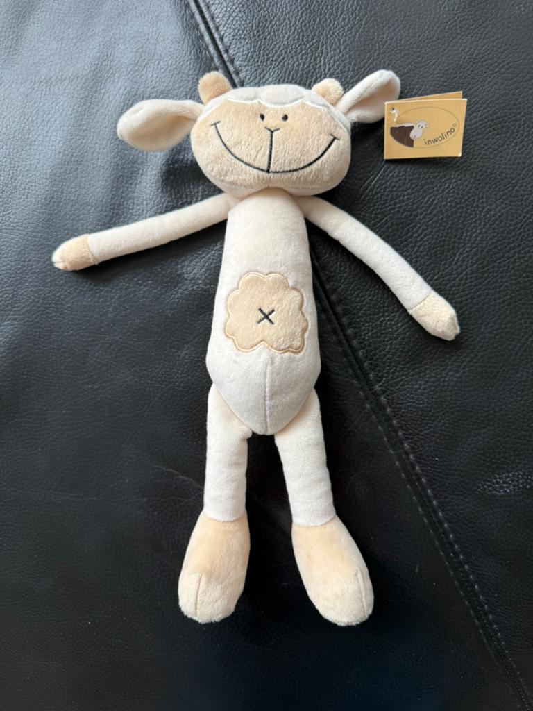 Nieuw Inwalino schaap knuffel met label, Ophalen, Overige merken, Overige typen, Nieuw