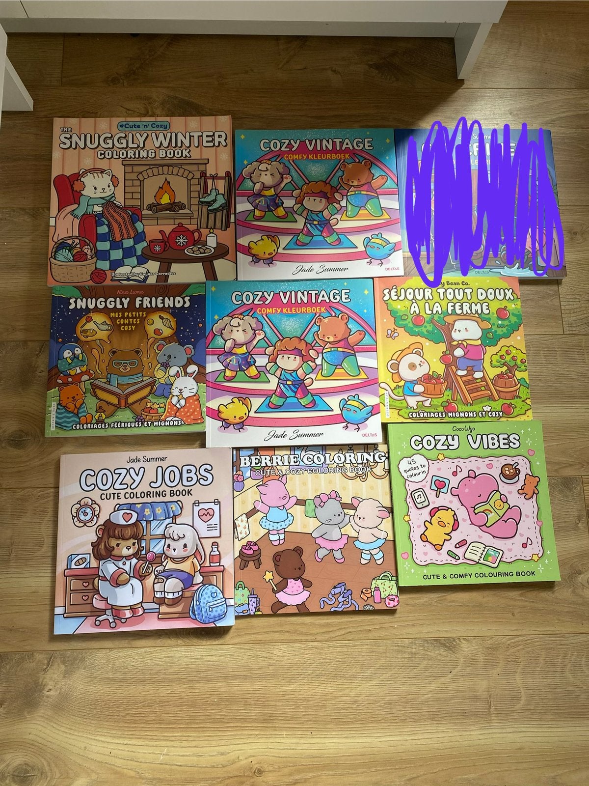 Cozy coloring kleurboek, Ophalen of Verzenden, Zo goed als nieuw
