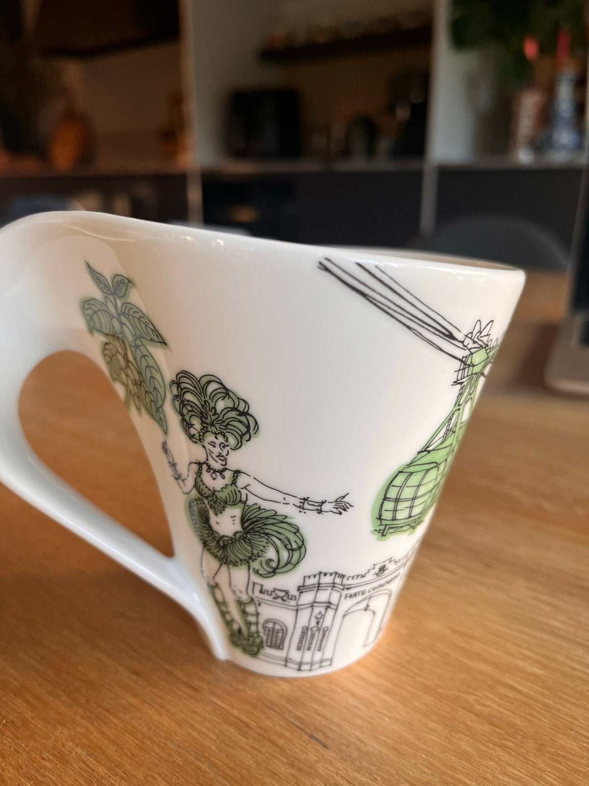 Villeroy & Boch NewWave Caffè Rio de Janeiro mok, Villeroy & Boch, Zo goed als nieuw, Modern, Porselein