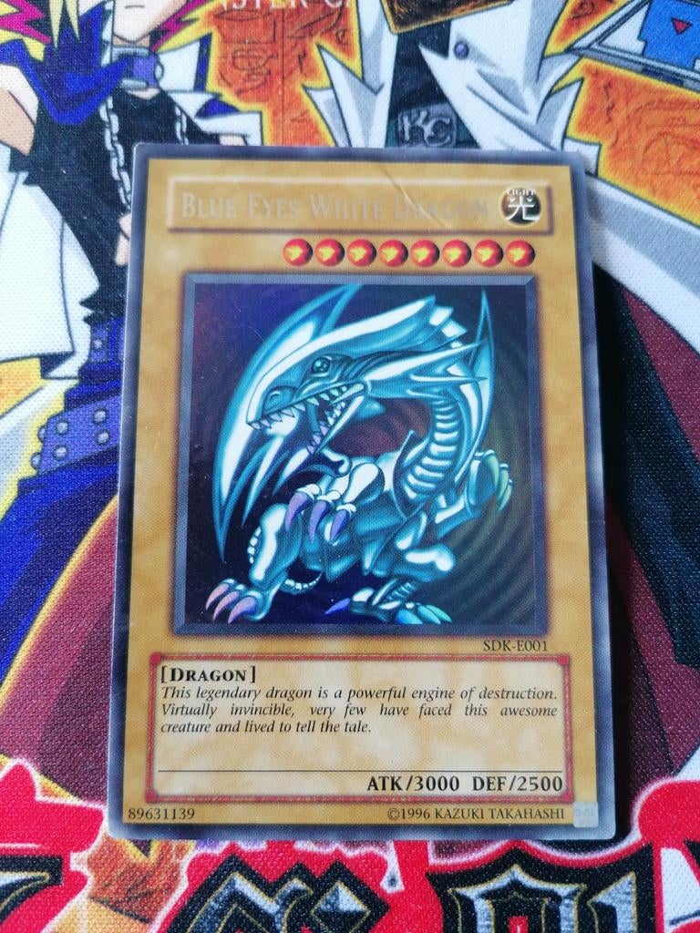Blue-Eyes White Dragon Ultra Rare SDK Starter Deck Kaiba YGO, Hobby en Vrije tijd, Verzamelkaartspellen | Yu-gi-Oh!, Ophalen of Verzenden