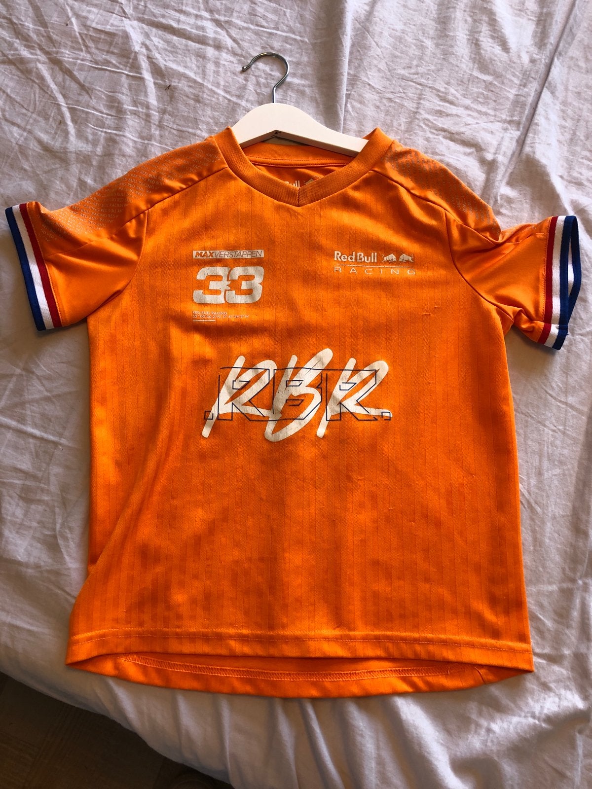 Max Verstappen Red Bull Racing T-shirt Oranje Maat M, Ophalen of Verzenden, Gedragen, Oranje