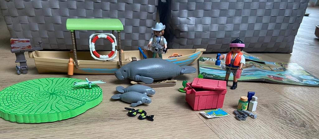Playmobil wiltopia boottocht zeekoeien, Ophalen of Verzenden, Zo goed als nieuw