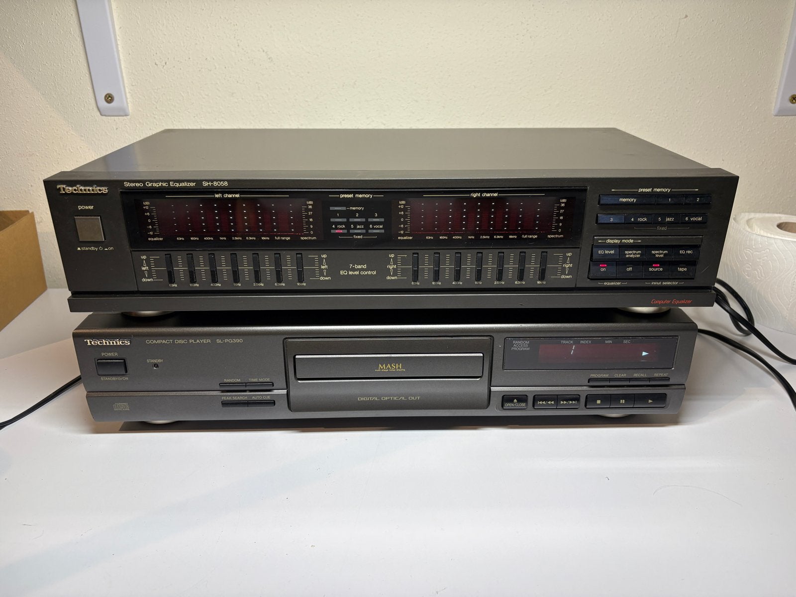 Technics SH-8058 Equalizer, Audio, Tv en Foto, Stereo-sets, Gebruikt, Overige merken, Ophalen