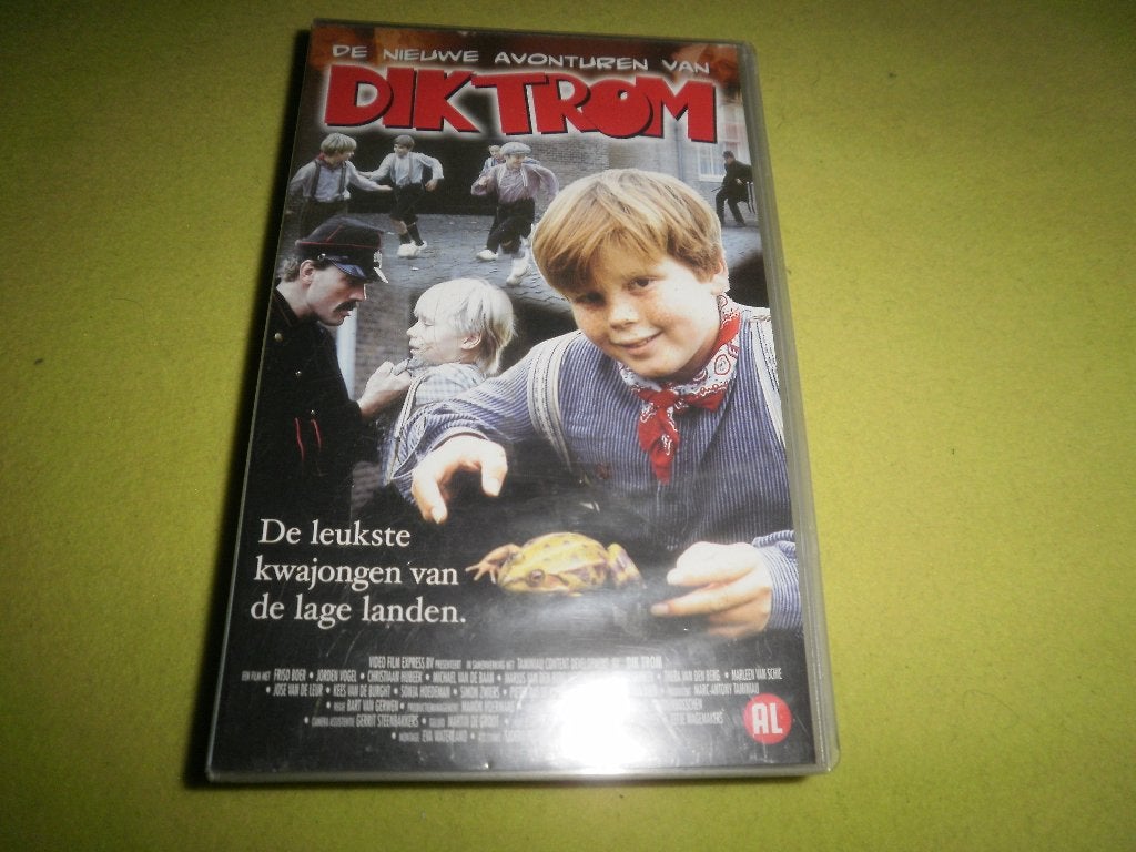 DIK TROM! Mooie Speelfilm Op VIDEO!, Verzenden, Alle leeftijden, Zo goed als nieuw, Actie en Avontuur