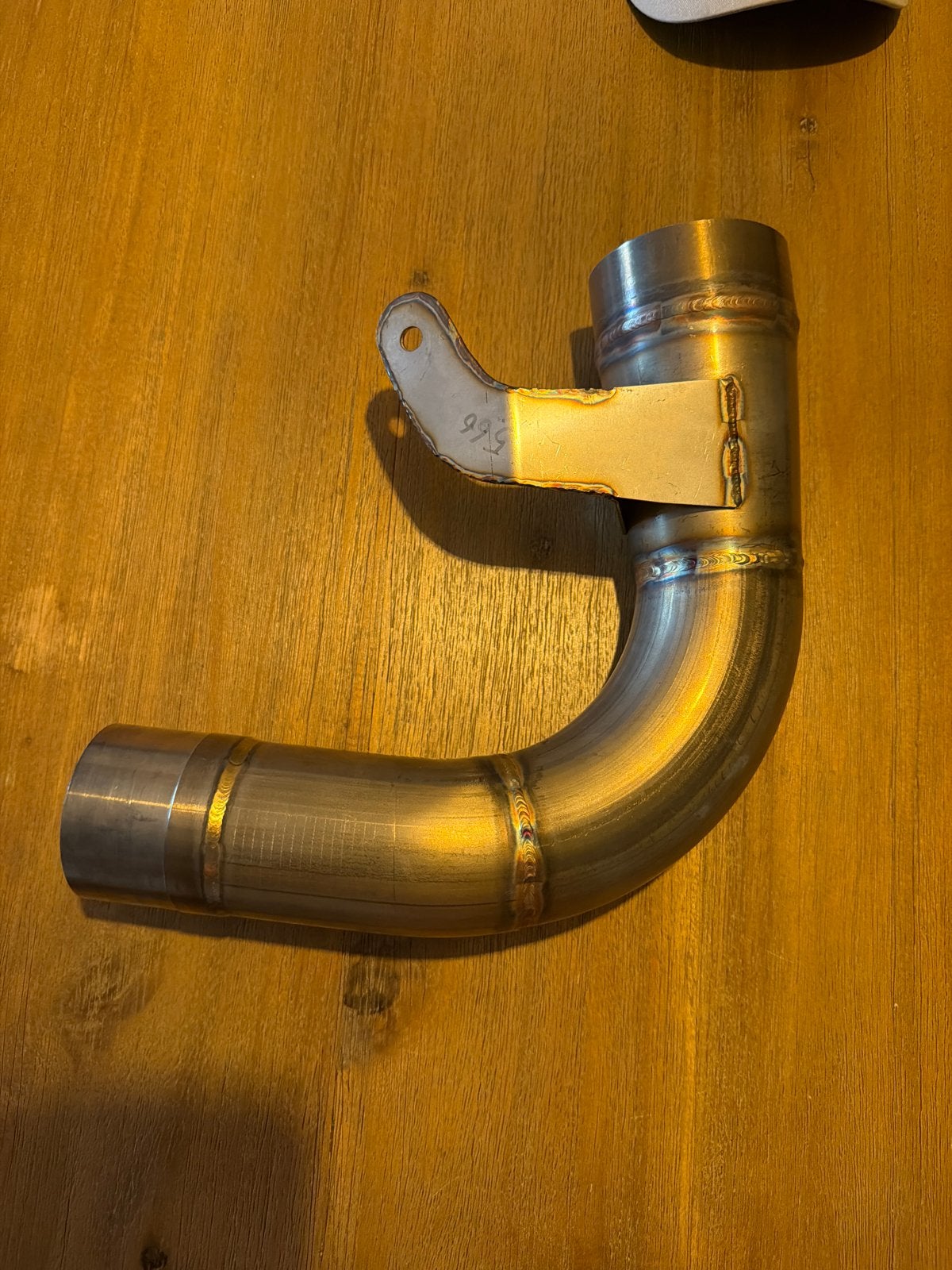 RVS Linkpipe MV Agusta Brutale 1000, Ophalen of Verzenden, Gebruikt