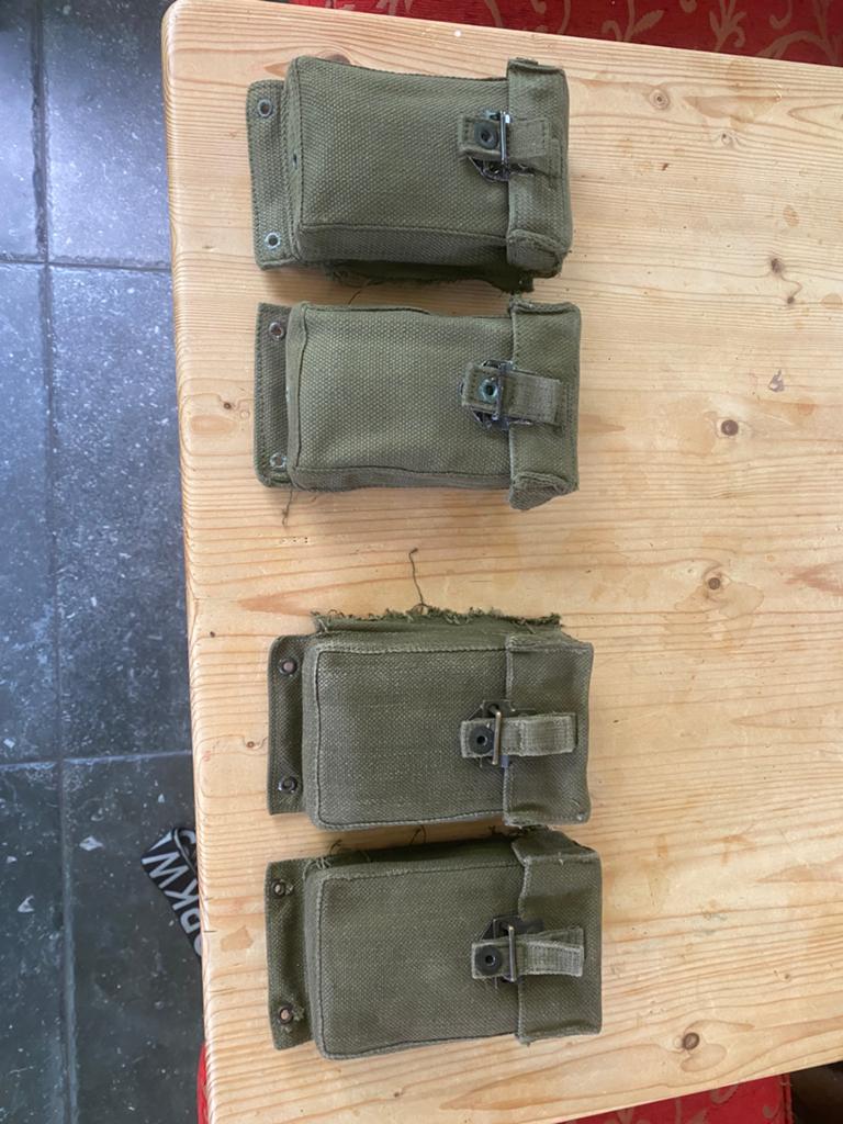 Canvas Patroontasje of magazijntasje, Ophalen of Verzenden, Landmacht, Nederland, Overige typen