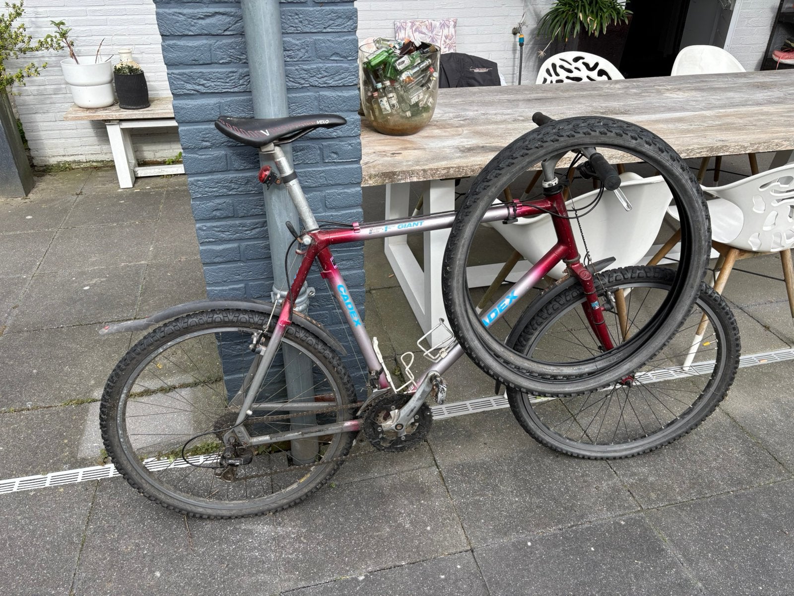Mountainbike giant cadex heren, Ophalen, 28 inch, Gebruikt, Giant
