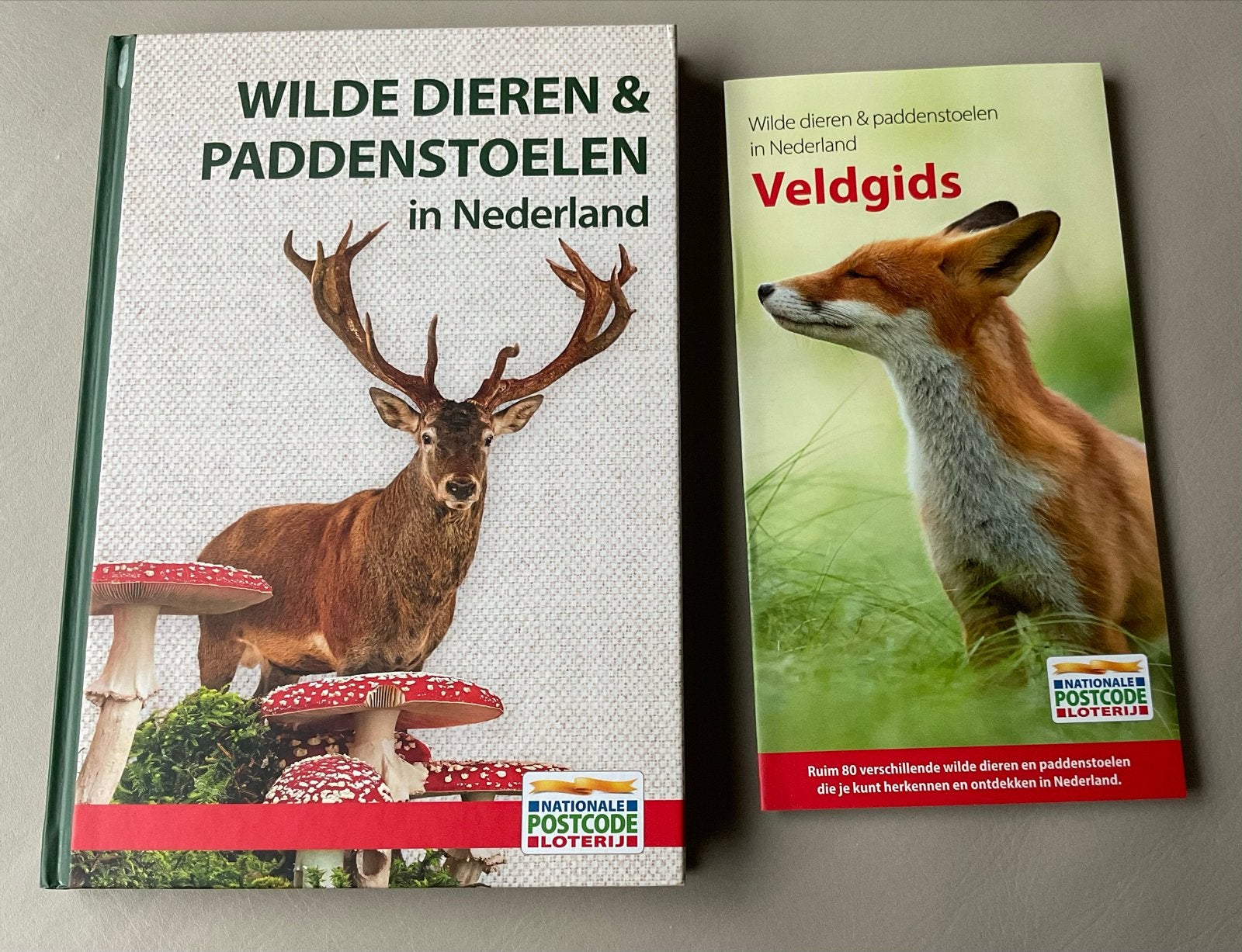 Wilde Dieren & Paddenstoelen in Nederland + Veldgids, Ophalen of Verzenden, Nieuw, Natuur algemeen