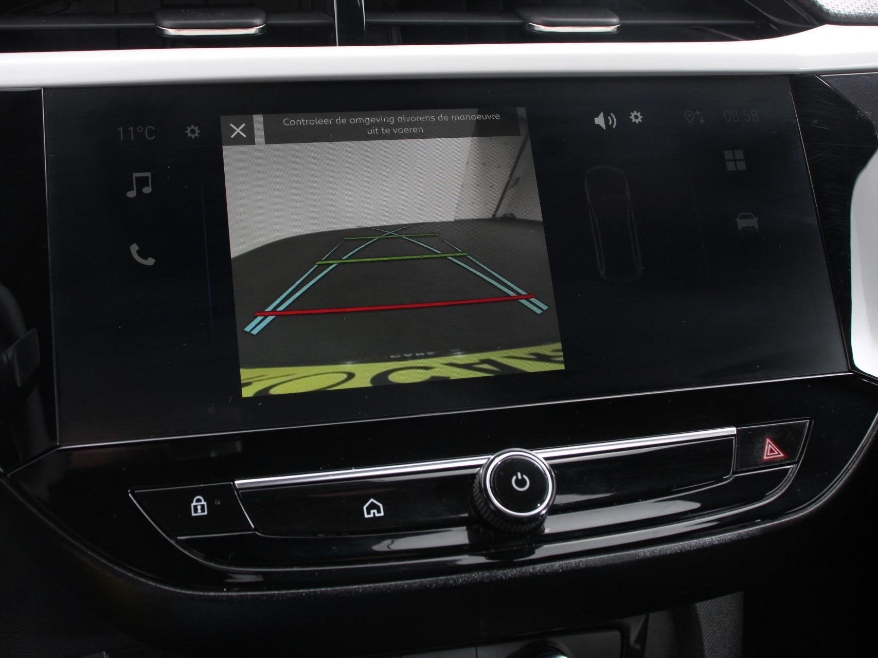 Opel Corsa 1.2 Turbo GS Navigatie Apple Carplay/Android Auto, Auto's, Voorwielaandrijving, Gebruikt, Zwart, Handgeschakeld