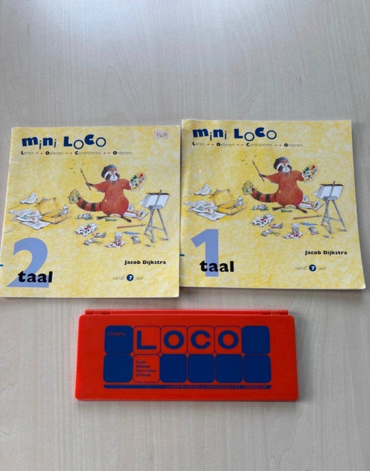 Mini Loco Taal 1 & 2 met basisdoos - Jacob Dijkstra, Ophalen of Verzenden, Gelezen, 2 tot 3 jaar