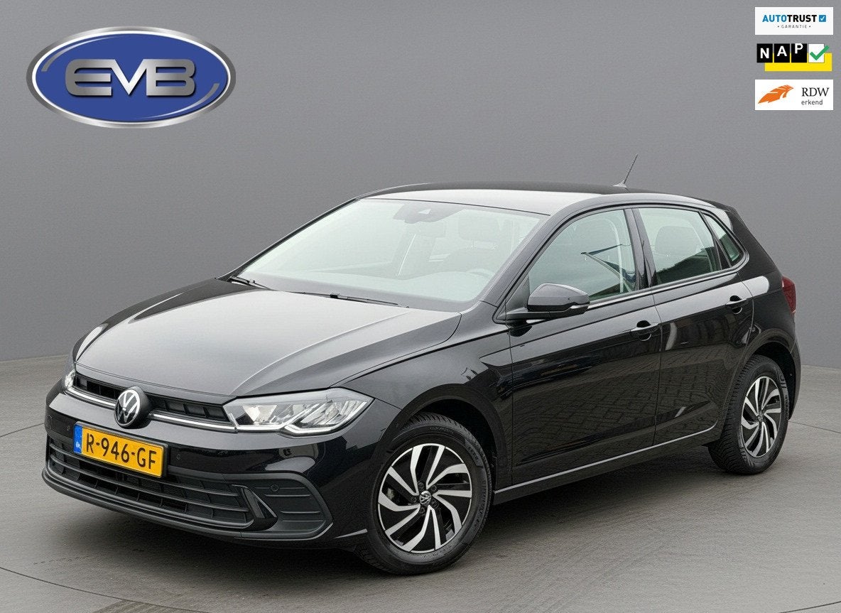 Volkswagen Polo 1.0 TSI Life Business, achteruitrijcamera, c, Auto's, Voorwielaandrijving, Gebruikt, Euro 6, 1072 kg