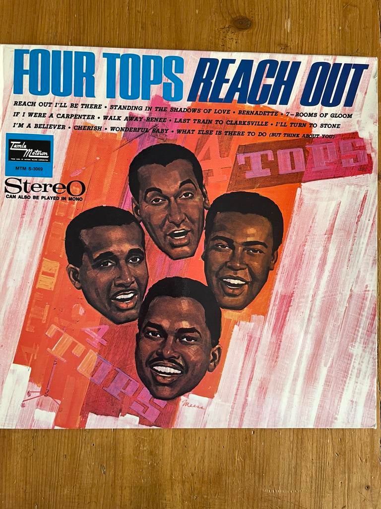 Four Tops - Reach Out LP, Cd's en Dvd's, Vinyl | Pop, Ophalen of Verzenden, Gebruikt