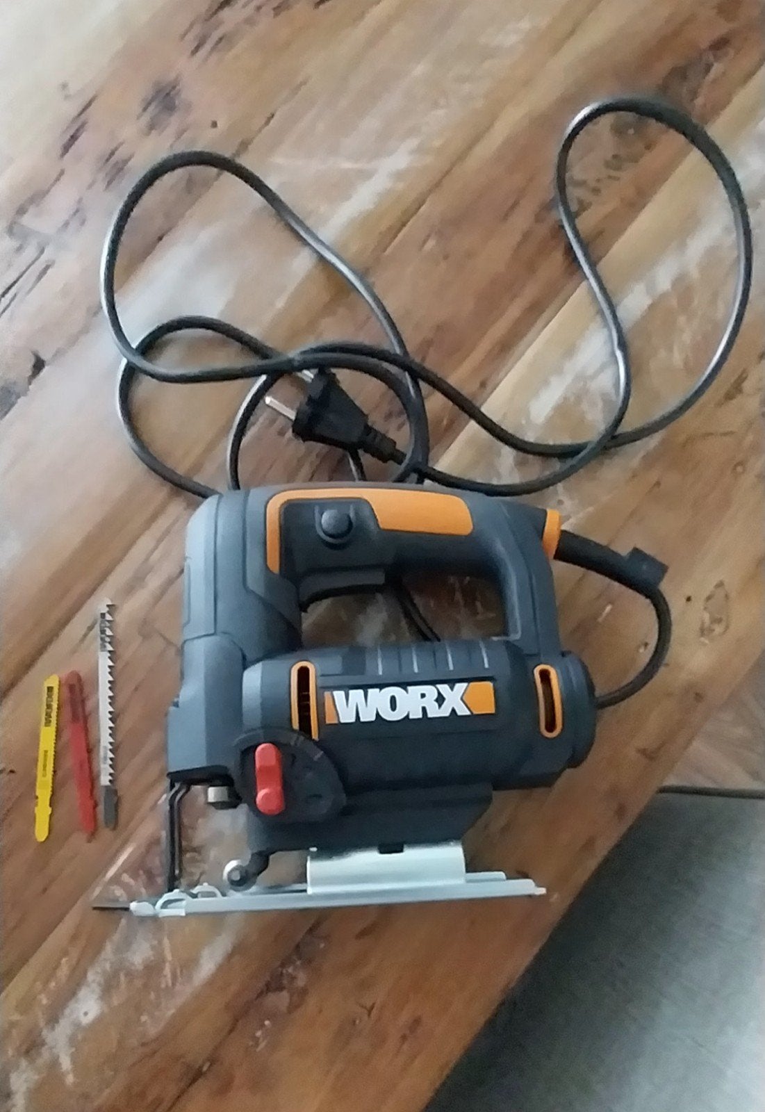 Worx Decoupeerzaag machine., Verzenden, Zo goed als nieuw, Decoupeerzaag, Worx