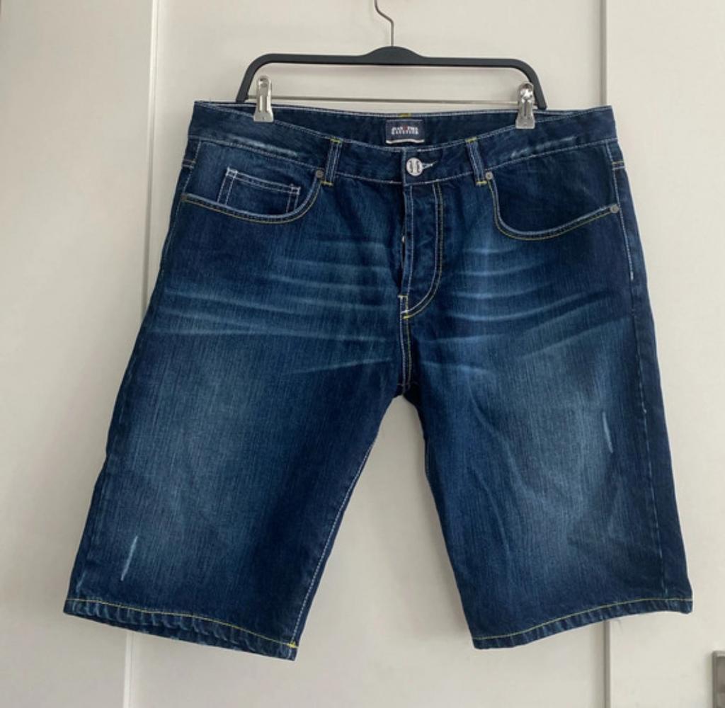 Jean’s Paul Gaultier.  Heren broek. Maat 38 / XL, Kleding | Heren, Verzenden, Zo goed als nieuw, Blauw, Overige jeansmaten