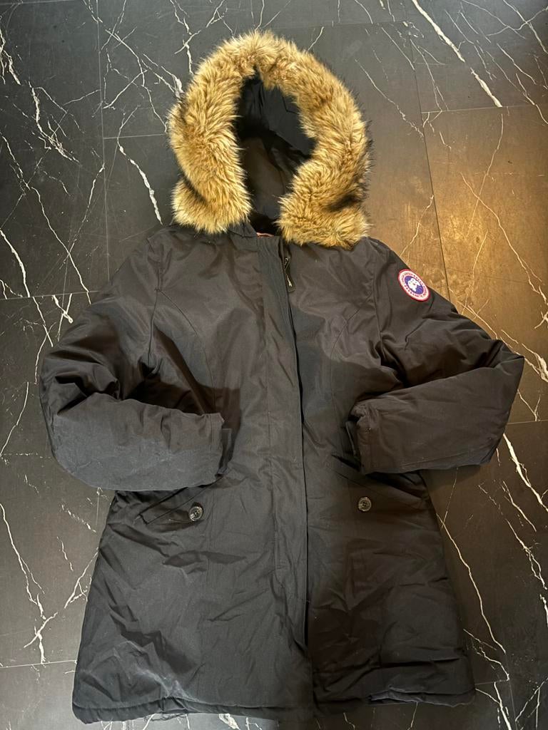 Canada goose dames jas, Ophalen of Verzenden, Zo goed als nieuw, Maat 46/48 (XL) of groter, Zwart