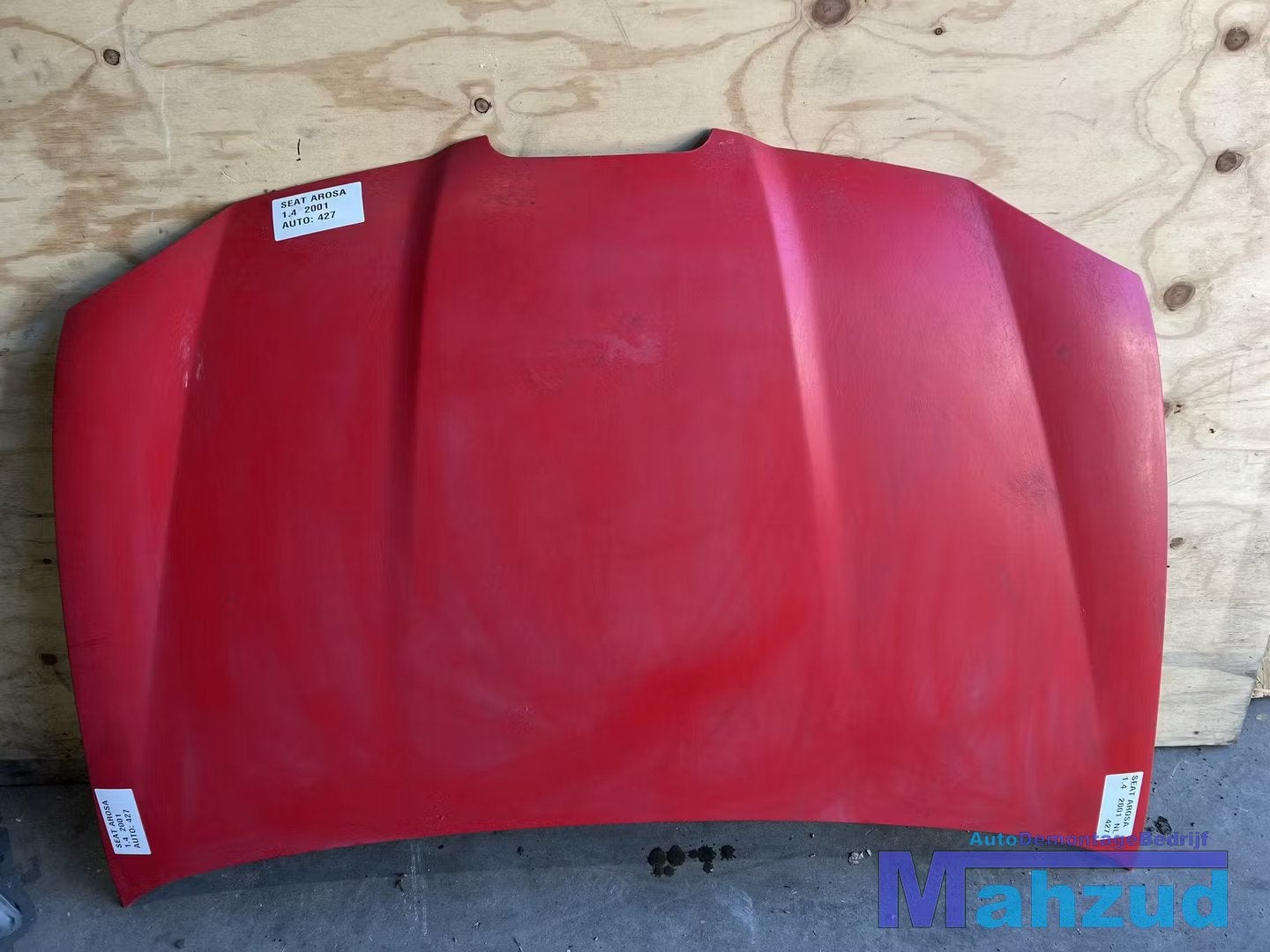 SEAT AROSA ROOD MOTORKAP 1997-2004, Gebruikt, Autovia A-2, Km 585 585
08760  Martorell, ES, Ophalen of Verzenden, SEAT S.A.