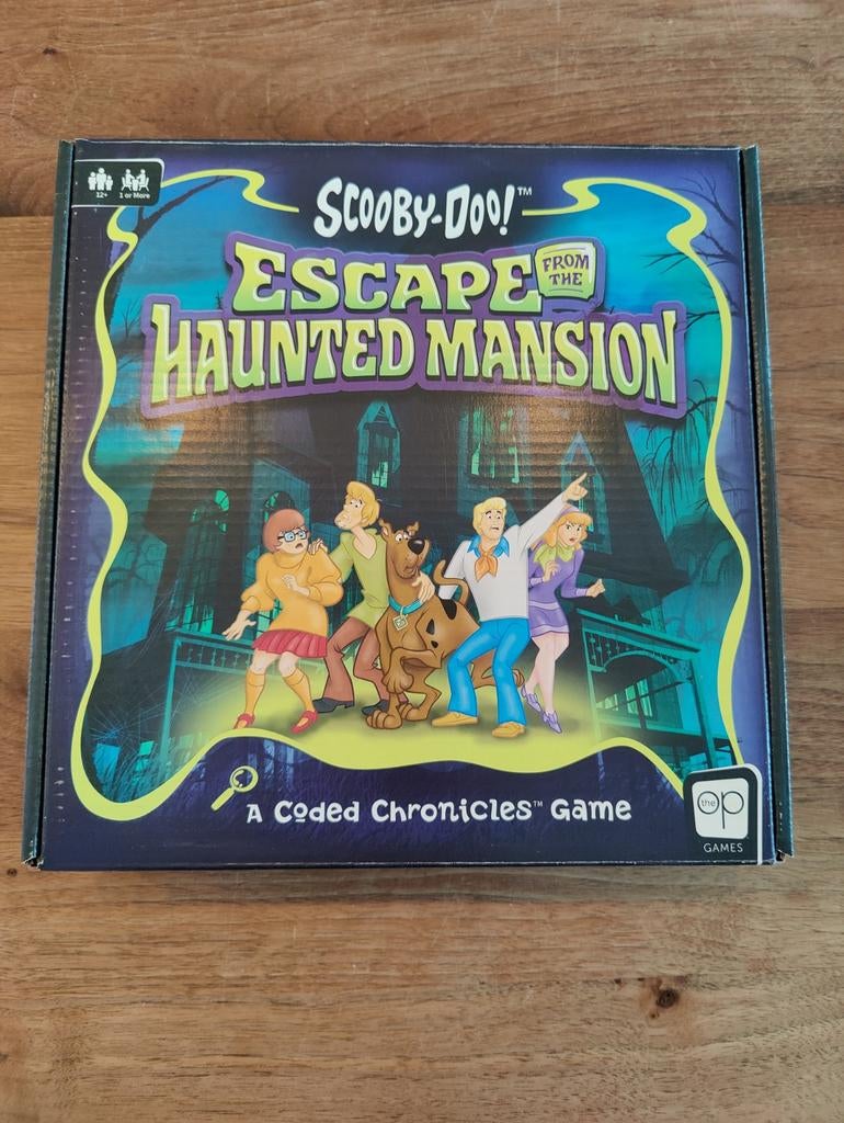 Scooby-Doo! Escape from the Haunted Mansion bordspel, Ophalen of Verzenden