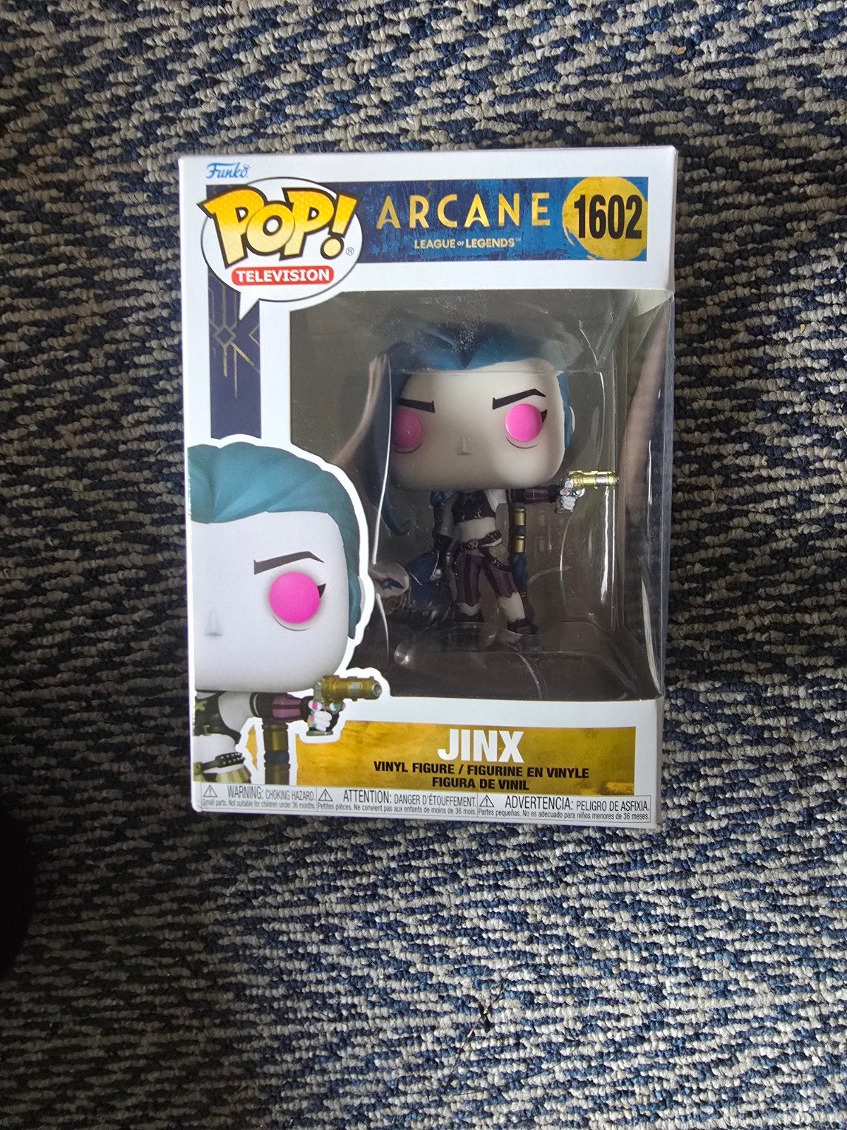 Jinx Funko Pop! Arcane League of Legends #1602, Ophalen of Verzenden, Nieuw