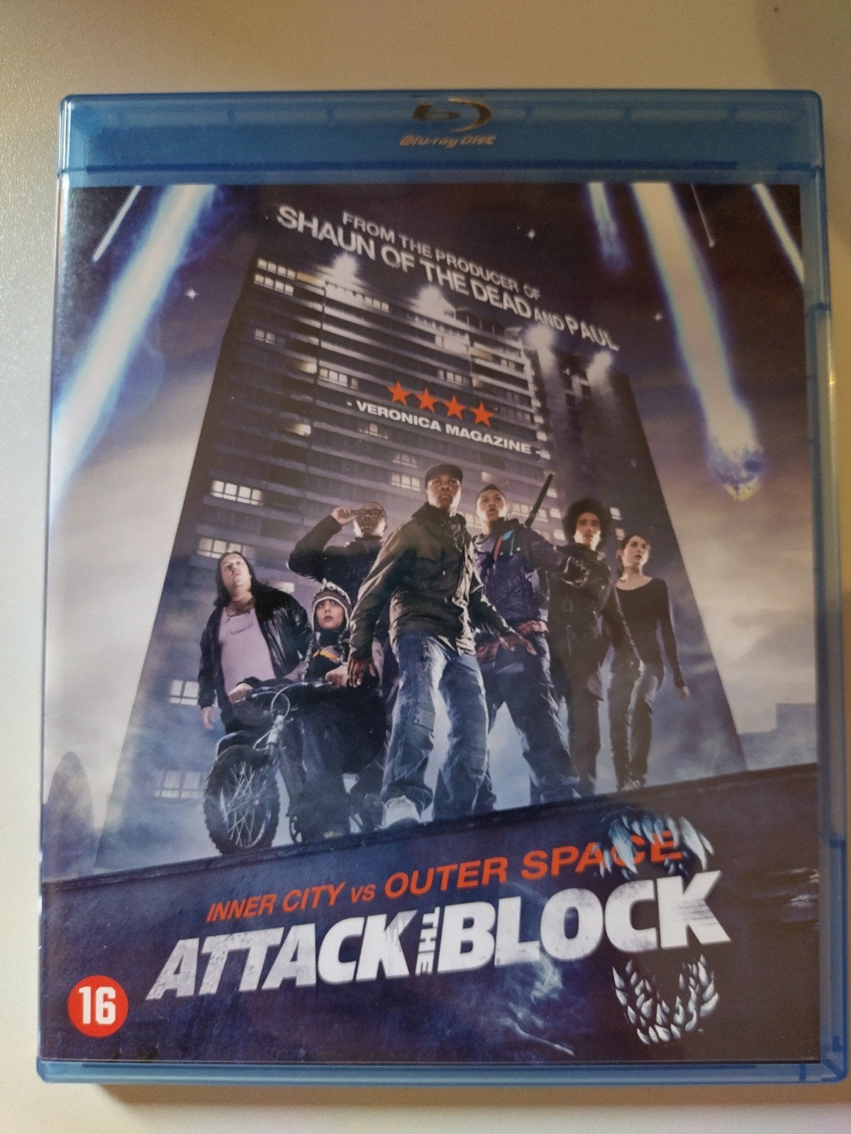 Attack The Block bluray origineel Nederlandse uitgave, Ophalen of Verzenden, Zo goed als nieuw
