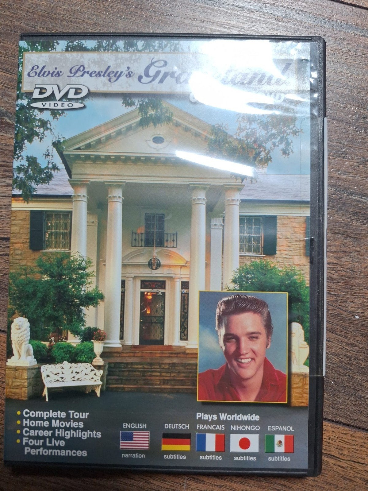 Elvis Presley's Graceland DVD - Officiële Tour & Concerten, Engels, Alle leeftijden, Inclusief doosje, Ophalen of Verzenden