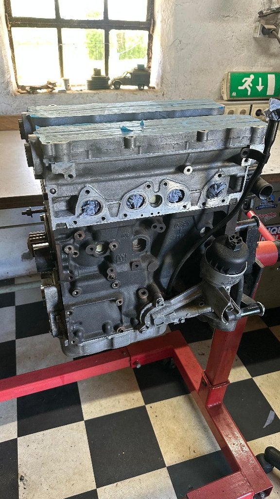 Tu5jp4 1.6 met nieuwe koppeling peugeot citroen motorblok, Auto-onderdelen, Motor en Toebehoren, Ophalen, Gebruikt, Peugeot
