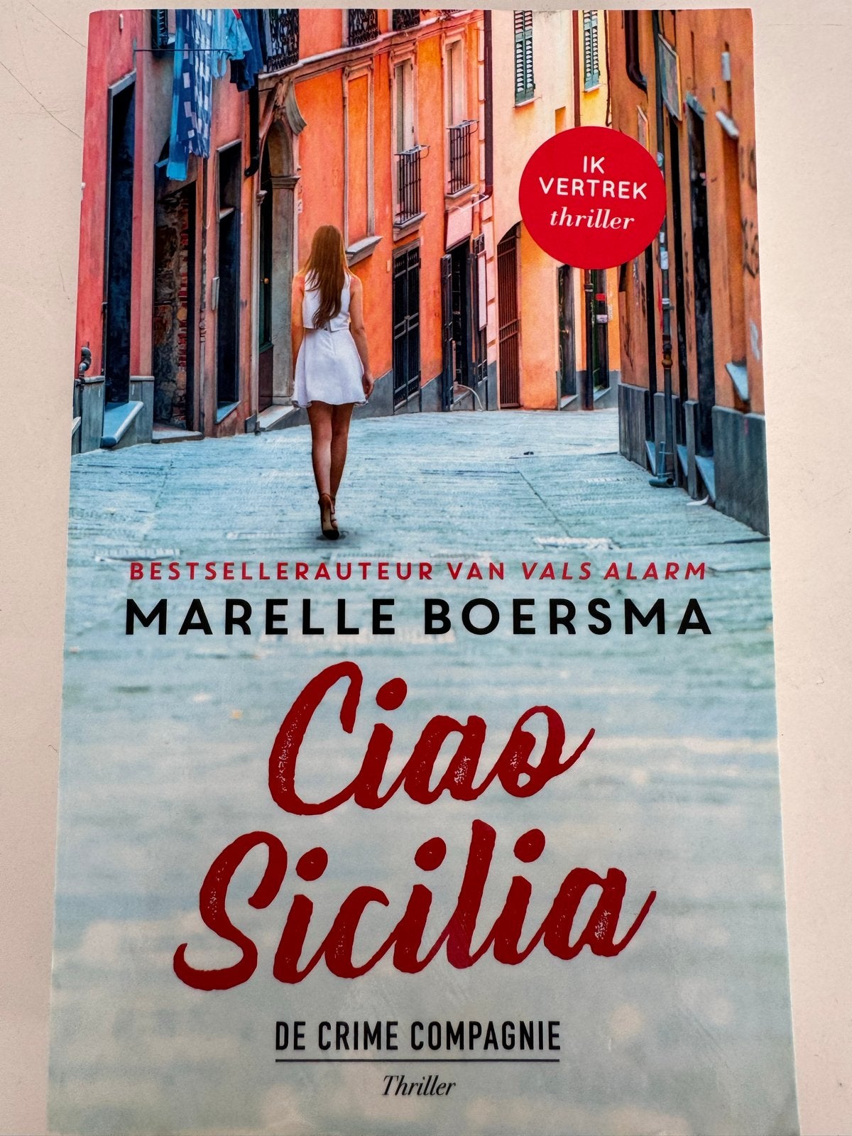 Ciao Sicilia - Marelle Boersma (Thriller), Ophalen of Verzenden, Zo goed als nieuw, Nederland