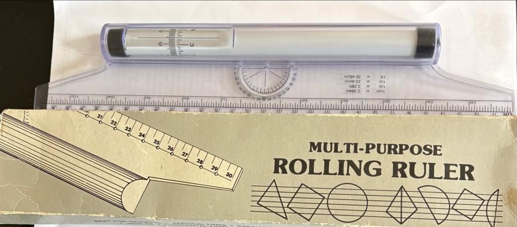 Multifunctionele Rollineaal - Tekenhulpmiddel, Doe-het-zelf en Verbouw, Tekentafels, Gebruikt, Ophalen