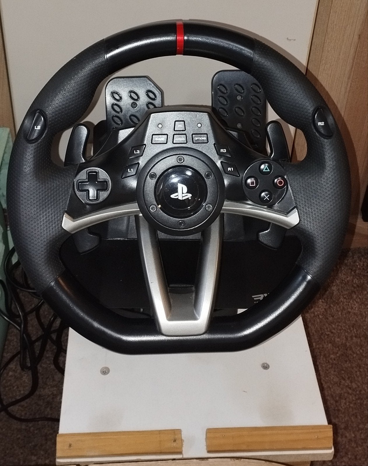 Hori RWA Racing Wheel Apex voor PS3, PS4 en PS5, Spelcomputers en Games, Ophalen of Verzenden, Zo goed als nieuw, Stuur of Pedalen